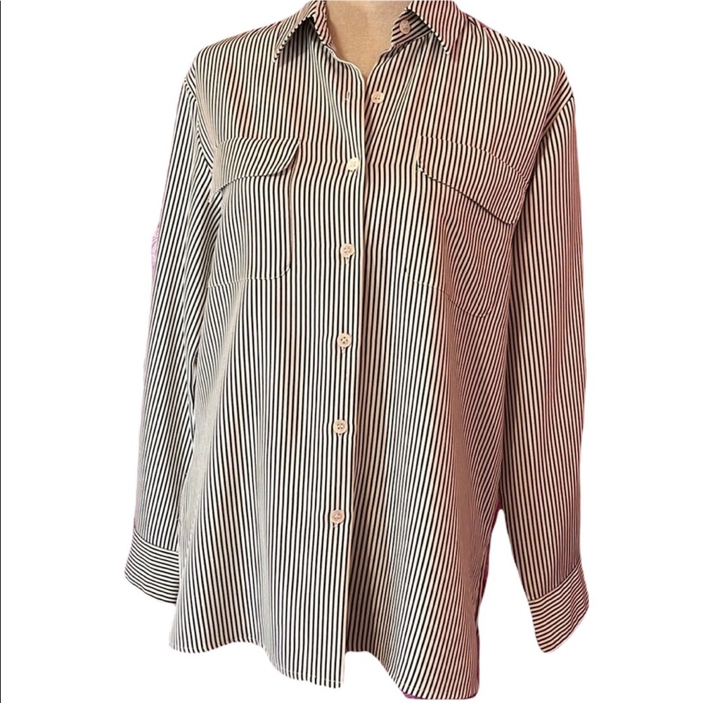Chaus Striped Blouse